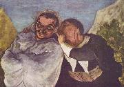 Honore Daumier Crispin und Scapin oil on canvas